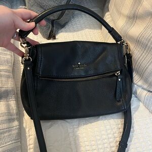 Kate Spade Black Leather Handbag